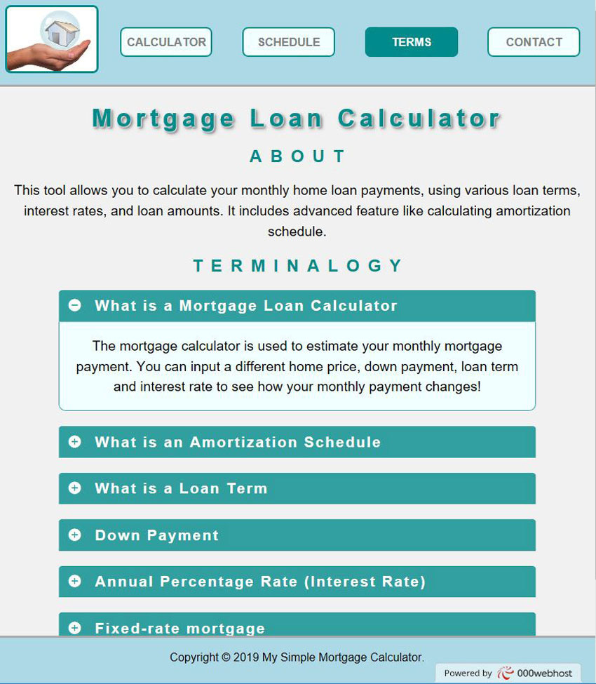 mortgage calculator